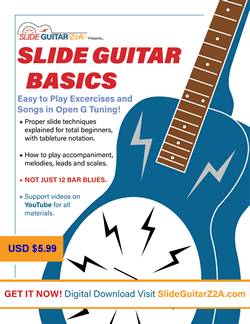 Slide Guitar Basics Book